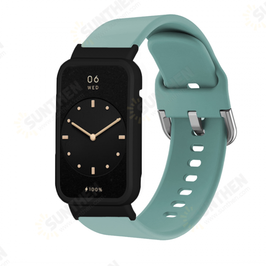 Multi-color Silicone Replacement Strap Smart Watch Band Watch Case Cover for Xiaomi Mi Band 7 Pro Multi-color Silicone Replacement Strap Smart Watch Band Watch Case Cover for Xiaomi Mi Band 7 Pro