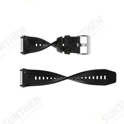 Silicone Watch Band Steel Buckle Watch Strap only for HuWatch GT 2e Silicone Watch Band Steel Buckle Watch Strap only for HuWatch GT 2e