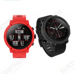 PC Pure Color Watch Case Cover Watch Cover Protector for Xiaomi Amazfit Stratos Smart Watch Non-original