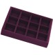 Purple Multi-check Flannel Smart Ring Box Small Jewelry Display Box Ring Storage Box Purple Multi-check Flannel Smart Ring Box Small Jewelry Display Box Ring Storage Box