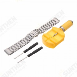 Quick Replacement Stainless Steel Wrist Watch Band Strap Tools for Garmin Fenix 5 Quick Replacement Stainless Steel Wrist Watch Band Strap Tools for Garmin Fenix 5