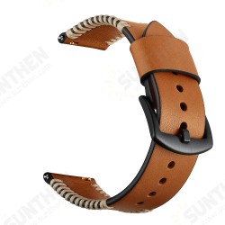 Replacement 20mm Leather Watch Band for Xiaomi Amazfit Pace Youth Smart Watch Non-original Replacement 20mm Leather Watch Band for Xiaomi Amazfit Pace Youth Smart Watch Non-original