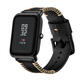 Replacement 20mm Leather Watch Band for Xiaomi Amazfit Pace Youth Smart Watch Non-original