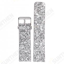 Replacement Bling Leather Wrist Watch Band Strap For Fitbit Blaze Activity Tracker Watch