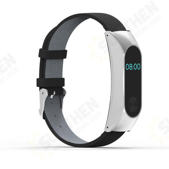 Replacement Leather Bracelet Wristband Wrist Strap for Xiaomi MiBand 2 Wrist Strap Non-original Replacement Leather Bracelet Wristband Wrist Strap for Xiaomi MiBand 2 Wrist Strap Non-original