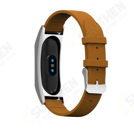 Replacement Leather Bracelet Wristband Wrist Strap for Xiaomi MiBand 2 Wrist Strap Non-original Replacement Leather Bracelet Wristband Wrist Strap for Xiaomi MiBand 2 Wrist Strap Non-original