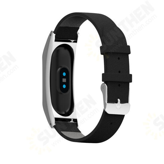 Replacement Leather Bracelet Wristband Wrist Strap for Xiaomi MiBand 2 Wrist Strap Non-original Replacement Leather Bracelet Wristband Wrist Strap for Xiaomi MiBand 2 Wrist Strap Non-original