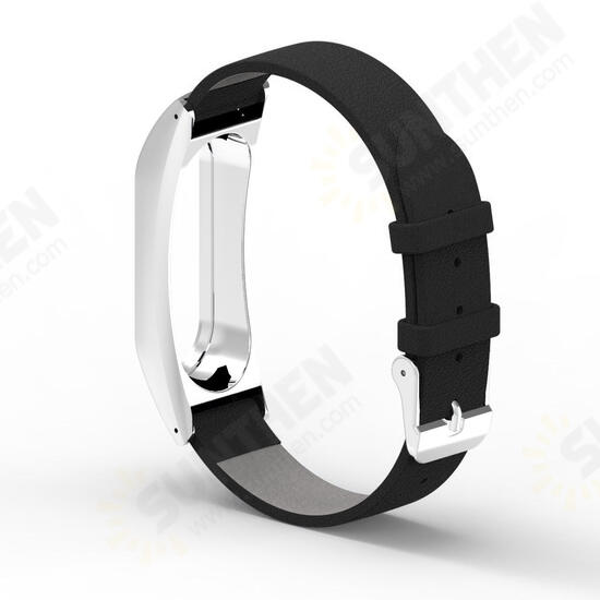 Replacement Leather Bracelet Wristband Wrist Strap for Xiaomi MiBand 2 Wrist Strap Non-original Replacement Leather Bracelet Wristband Wrist Strap for Xiaomi MiBand 2 Wrist Strap Non-original