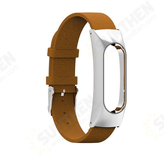 Replacement Leather Bracelet Wristband Wrist Strap for Xiaomi MiBand 2 Wrist Strap Non-original Replacement Leather Bracelet Wristband Wrist Strap for Xiaomi MiBand 2 Wrist Strap Non-original