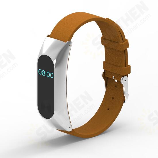 Replacement Leather Bracelet Wristband Wrist Strap for Xiaomi MiBand 2 Wrist Strap Non-original Replacement Leather Bracelet Wristband Wrist Strap for Xiaomi MiBand 2 Wrist Strap Non-original