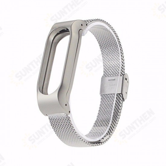 Replacement Stainless Steel Frame Bracelet Wristband For Xiaomi Miband 2 Non-original Replacement Stainless Steel Frame Bracelet Wristband For Xiaomi Miband 2 Non-original