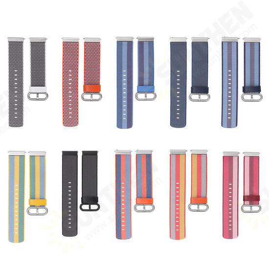 Replacement Watch Band Strap Wristband Nylon Loop for Fitbit Versa Sport Watch