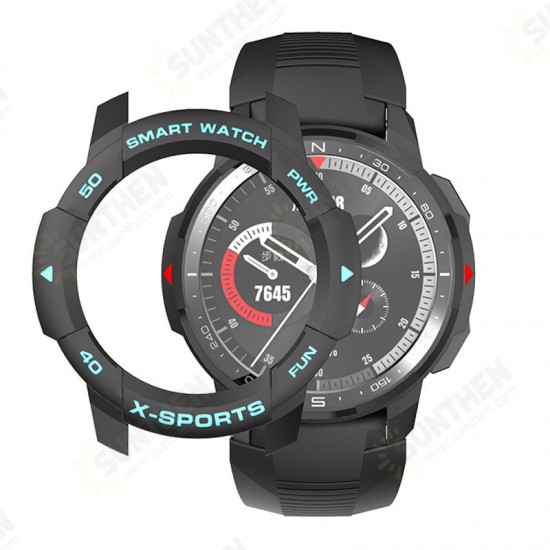 Sport Luminous Anti-Scratch Shockproof Soft TPU Watch Case Cover for HuHonor GS Pro