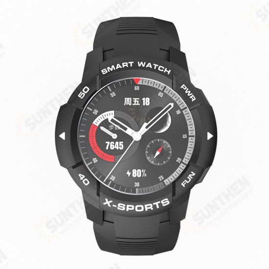 Sport Luminous Anti-Scratch Shockproof Soft TPU Watch Case Cover for HuHonor GS Pro