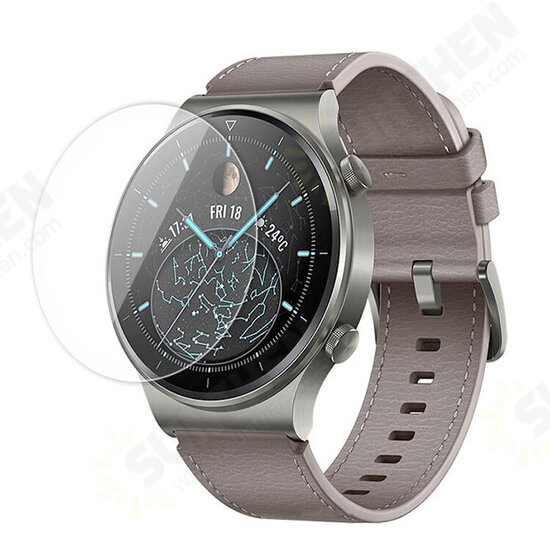 High Definition Clear Anti-Scratch Anti-Fingerprint Protective Film Watch Screen Protector for HuWatch GT2 Pro / Honor GS High Definition Clear Anti-Scratch Anti-Fingerprint Protective Film Watch Screen Protector for HuWatch GT2 Pro / Honor GS