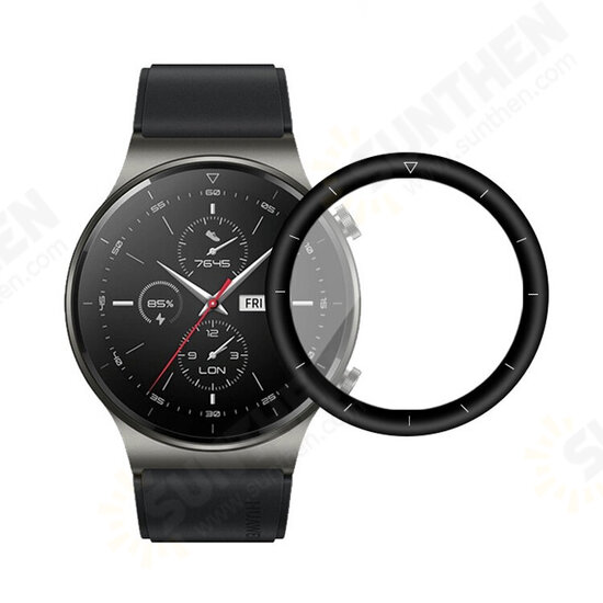 High Definition Clear Anti-Scratch Anti-Fingerprint Protective Film Watch Screen Protector for HuWatch GT2 Pro / Honor GS High Definition Clear Anti-Scratch Anti-Fingerprint Protective Film Watch Screen Protector for HuWatch GT2 Pro / Honor GS