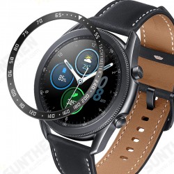 Time / Speed Tachymeter Scale Metal Outer Edge Cover Watch Bezel Ring Dial for Samsung Galaxy Watch 3 41 / 45mm