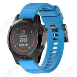 Silicone Strap Replacement Easy Fit Watch Band For Garmin Fenix5 Silicone Strap Replacement Easy Fit Watch Band For Garmin Fenix5