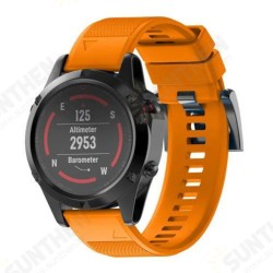 Silicone Strap Replacement Easy Fit Watch Band For Garmin Fenix5 Silicone Strap Replacement Easy Fit Watch Band For Garmin Fenix5