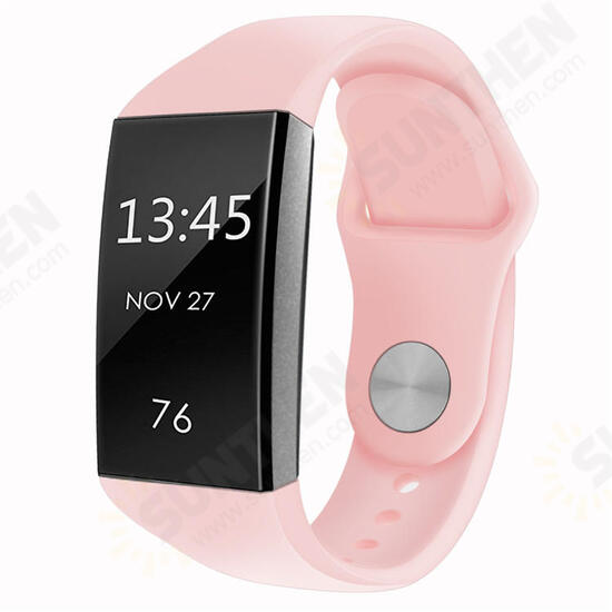 Soft Silicone Rubber Strap Replacement Watch Band for Fitbit Charge 3 Soft Silicone Rubber Strap Replacement Watch Band for Fitbit Charge 3