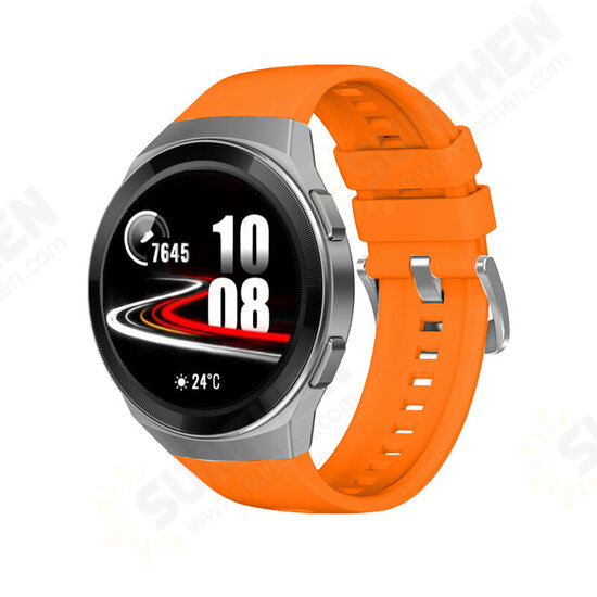 Solid Color Universal Replacement Soft Silicone Watch Band Watch Strap for HuGT 2e