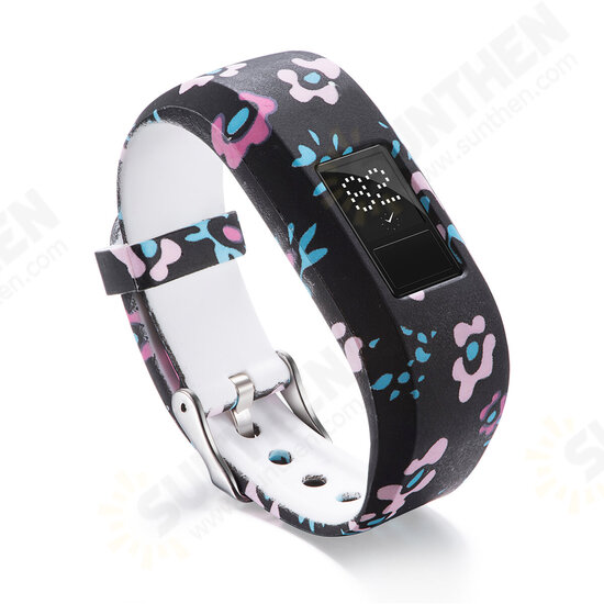 Sport Silicone Watch Band Replacement Wristband Strap For Garmin Vivofit JR Tracker Sport Silicone Watch Band Replacement Wristband Strap For Garmin Vivofit JR Tracker