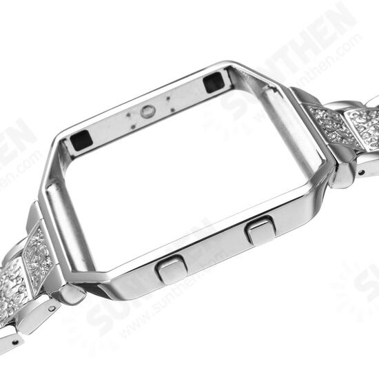 Stainless Steel Replace Watch Strap Band + Metal Frame For Fitbit Blaze Tracker Stainless Steel Replace Watch Strap Band + Metal Frame For Fitbit Blaze Tracker