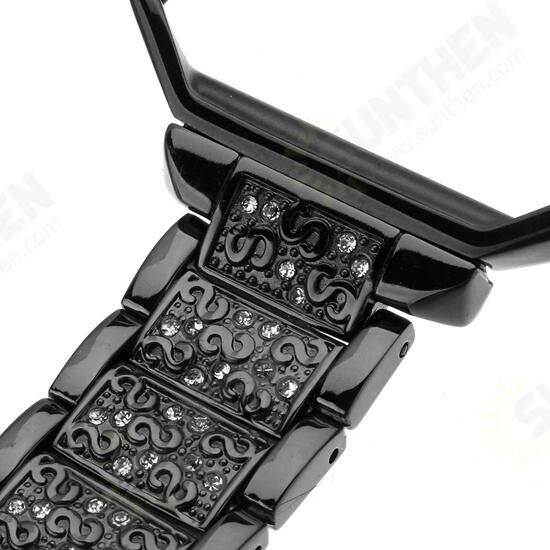 Stainless Steel Replace Watch Strap Band + Metal Frame For Fitbit Blaze Tracker Stainless Steel Replace Watch Strap Band + Metal Frame For Fitbit Blaze Tracker