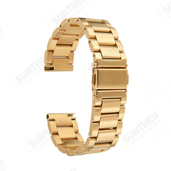 Stainless Steel Watch Band Metal Strap Replacement for Fitbit Charge 3 No Linker Stainless Steel Watch Band Metal Strap Replacement for Fitbit Charge 3 No Linker