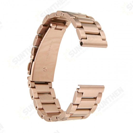 Stainless Steel Watch Band Metal Strap Replacement for Fitbit Charge 3 No Linker Stainless Steel Watch Band Metal Strap Replacement for Fitbit Charge 3 No Linker