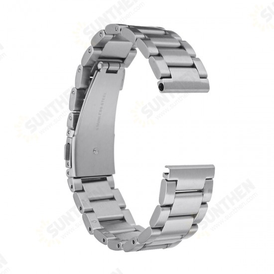 Stainless Steel Watch Band Metal Strap Replacement for Fitbit Charge 3 No Linker Stainless Steel Watch Band Metal Strap Replacement for Fitbit Charge 3 No Linker
