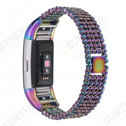 Stainless Steel Wrist Band Loop Strap Clasp for Fitbit Charge 2