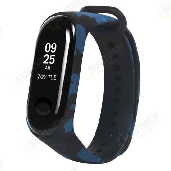 TPE Camouflage Pattern Watch Band Strap Replacement for Xiaomi Miband3 Non-original TPE Camouflage Pattern Watch Band Strap Replacement for Xiaomi Miband3 Non-original