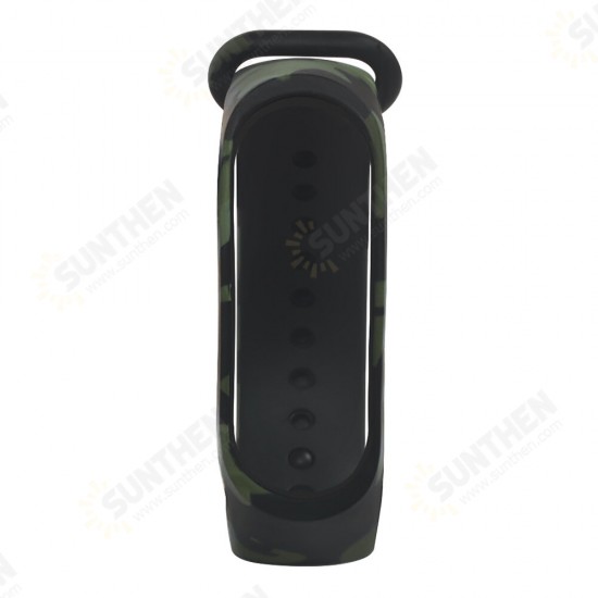 TPE Camouflage Pattern Watch Band Strap Replacement for Xiaomi Miband3 Non-original TPE Camouflage Pattern Watch Band Strap Replacement for Xiaomi Miband3 Non-original