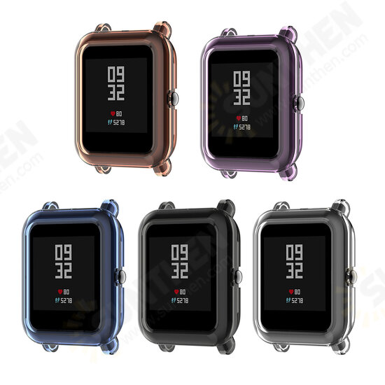 TPU Watch Case Watch Cover Case Cover for Amazfit Bip 1S