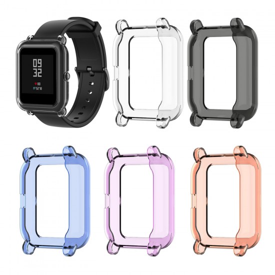 TPU Watch Case Watch Cover Case Cover for Amazfit Bip 1S