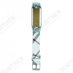 Tartan Colorful Watch Band Watch Strap for Xiaomi Miband 3 / Miband 4 Non-original