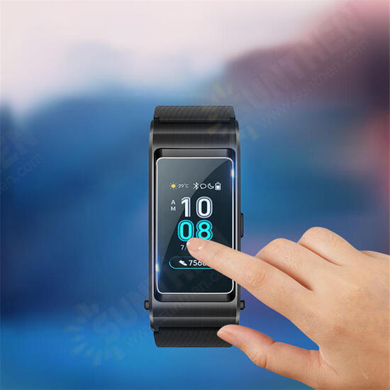 Tempered Glass Explosion Proof Ultra Thin Watch Screen Protector Film For HuWatch B5