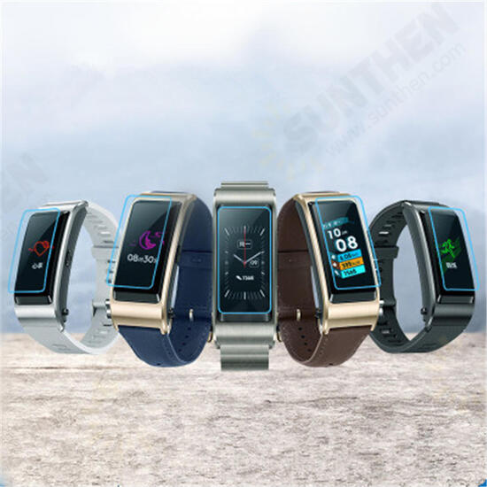 Tempered Glass Explosion Proof Ultra Thin Watch Screen Protector Film For HuWatch B5