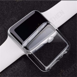 Transparent Clear Thin Hard Clip On Case Cover Screen Protector For 38/42mm Apple Watch 1 Transparent Clear Thin Hard Clip On Case Cover Screen Protector For 38/42mm Apple Watch 1