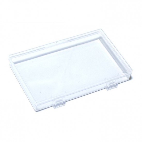 Transparent Disposable Face Mask Storage Box Small Items Watch Box Container Case