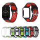 Two-color Stomatal Silicone Replacement Strap Smart Watch Band Watch Case Cover for Xiaomi Mi Band 7 Pro Two-color Stomatal Silicone Replacement Strap Smart Watch Band Watch Case Cover for Xiaomi Mi Band 7 Pro