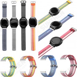 Universal 20mm Nylon Watch Band Replacement Strap For Samsung Gear 2 Classic Aamazfit Garmin Non-original Universal 20mm Nylon Watch Band Replacement Strap For Samsung Gear 2 Classic Aamazfit Garmin Non-original