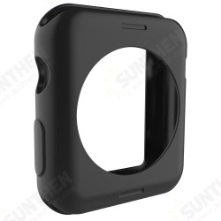 Universal Silicone Scratch Resistant Protective Watch Case For Apple Watch Series 1/2/3 38mm/42mm Universal Silicone Scratch Resistant Protective Watch Case For Apple Watch Series 1/2/3 38mm/42mm