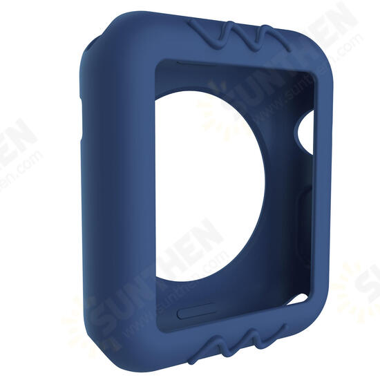 Universal Silicone Scratch Resistant Protective Watch Case For Apple Watch Series 1/2/3 38mm/42mm