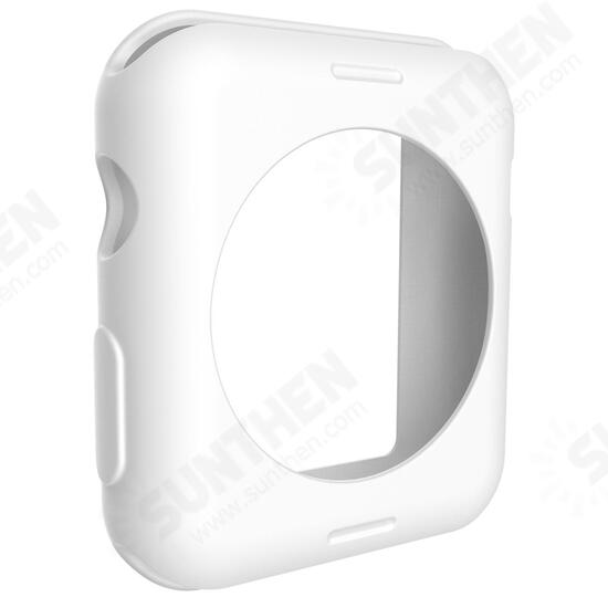 Universal Silicone Scratch Resistant Protective Watch Case For Apple Watch Series 1/2/3 38mm/42mm