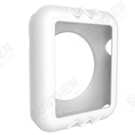 Universal Silicone Scratch Resistant Protective Watch Case For Apple Watch Series 1/2/3 38mm/42mm