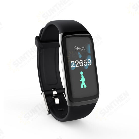 0.96 inch TFT Color Screen Sports Heart Rate Blood Pressure Monitor Wristband Smart Watch