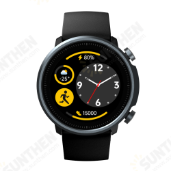 [45 Days Standby] Watch A1 Lightweight Design 24h Heart Rate SpO2 Monitor 20 Sports Modes Multi-dial 5ATM Waterproof BT5.0 Smart Watch