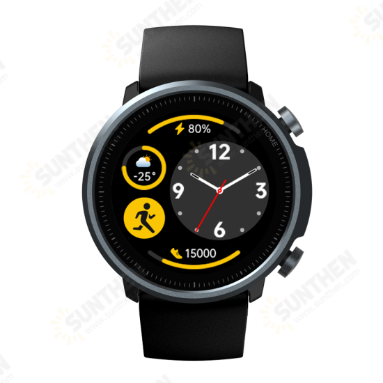 [45 Days Standby] Watch A1 Lightweight Design 24h Heart Rate SpO2 Monitor 20 Sports Modes Multi-dial 5ATM Waterproof BT5.0 Smart Watch